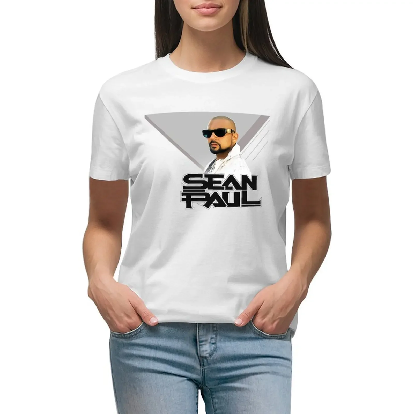 

Sean Paul For Fans T-shirt Short sleeve tee aesthetic clothes t-shirt dress for Women graphic