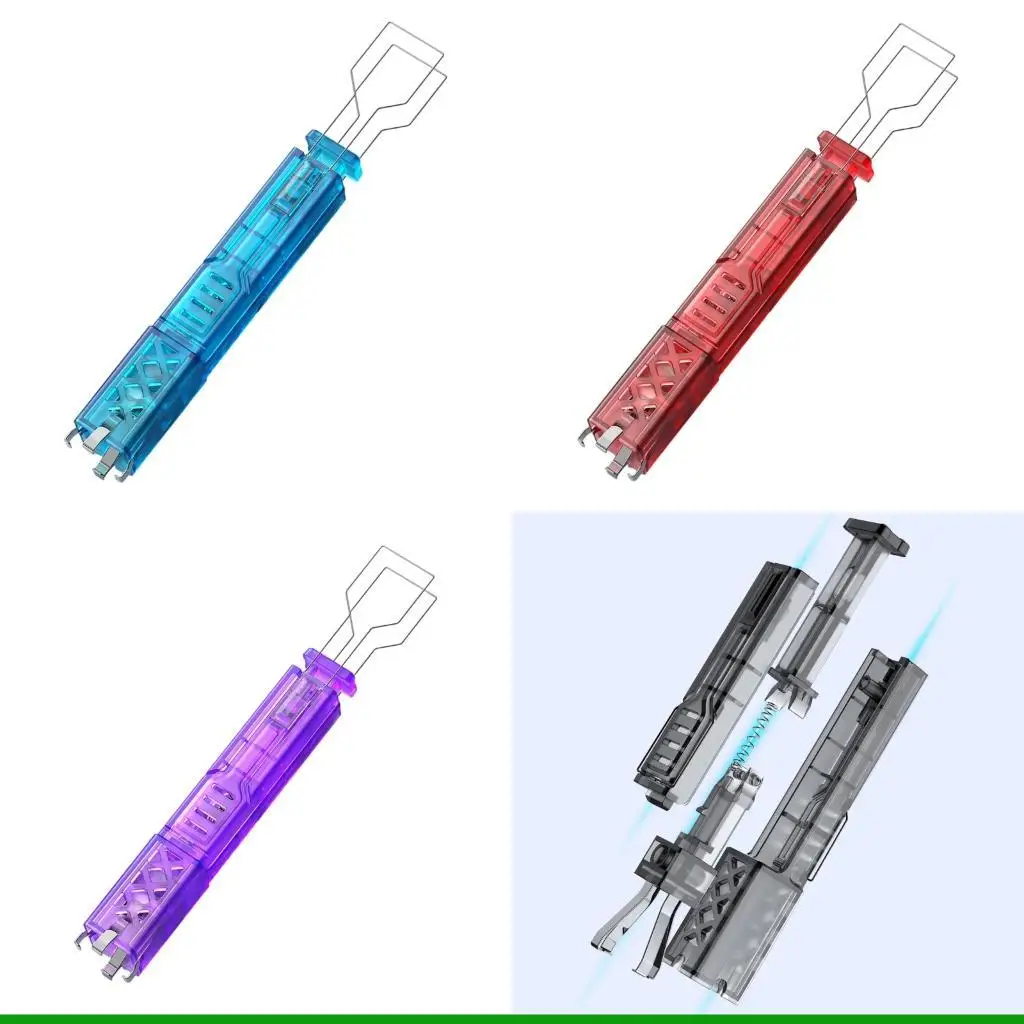 U55C 2-in-1 Keycap Puller for Hot-swappable Mechanical Keyboards Keycaps Remover