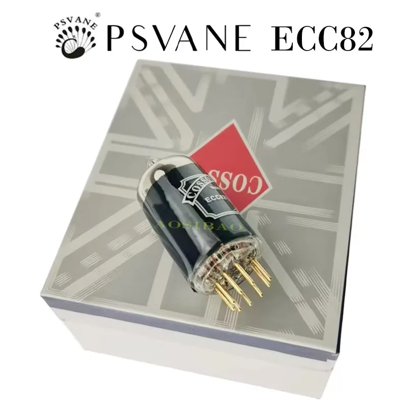 PSVANE ECC82 Tubo a Vuoto HIFI Valvola Audio Piedi Dorati Sostituire 6N10 12AU7 ECC802 B749 6189 B329 Tubo Elettronico Kit Amplificatore FAI DA TE