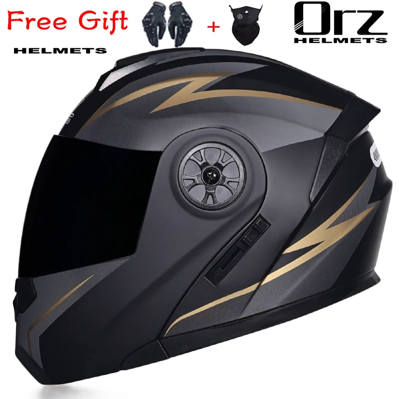 خوذة دراجة نارية ORZ-161 الأحد - مراجعة Full Face Motorcycle Helmet With Bluetooth وسعره
