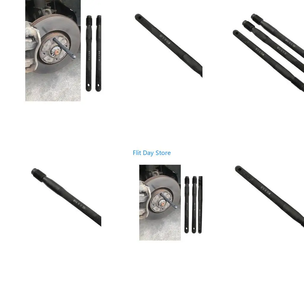F92C M12X1.25/1.5 M14X1.25/1.5 Wheel Hanger Pin Set Tire Positioning Pin Wheel Fitting Removal Alignment Tool Nut Bolt Lugs