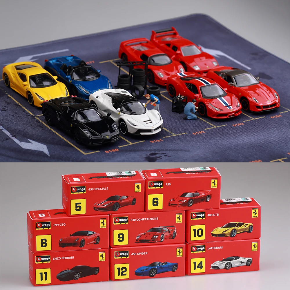 Bburago 1/64 VOLKSWAGEN GOLF GTI Miniature Alloy Car Model Diecast Vehicle Replica Pocket Car Collection Toy For Boy Gifts