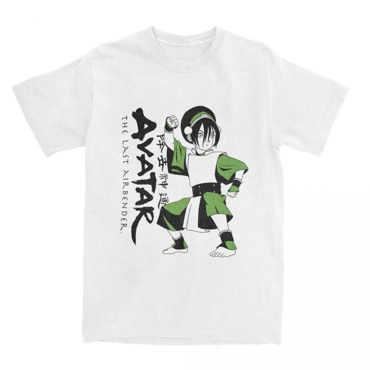 Hombres Mujeres Avatar Toph Earthbending Master Poster Camisa Mercancía Moda 100% Algodón Camisetas Tops