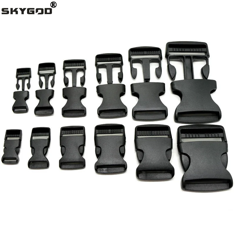 5/10pcs15/20/25/32/38/50mm Adjustable Belt Buckle Plastic Buckle Backpack Adjustment Buckle Backpack Accessories