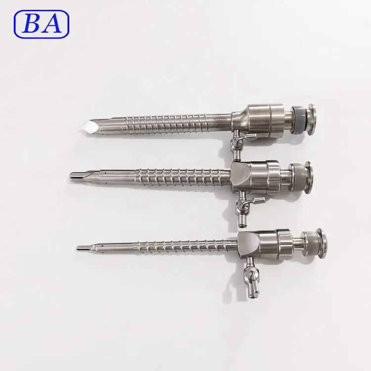 Surgical endoscopy Spiral trocars/ Laparoscopic Spiral trocars