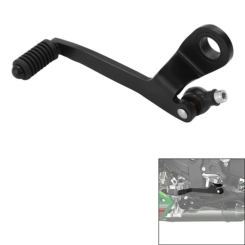 

Motorcycle Black Gear Shift Lever Shifter Pedal For kawasaki Ninja ZX4RR ZX-4R 2023-2024 ZX-25R 2020-2024