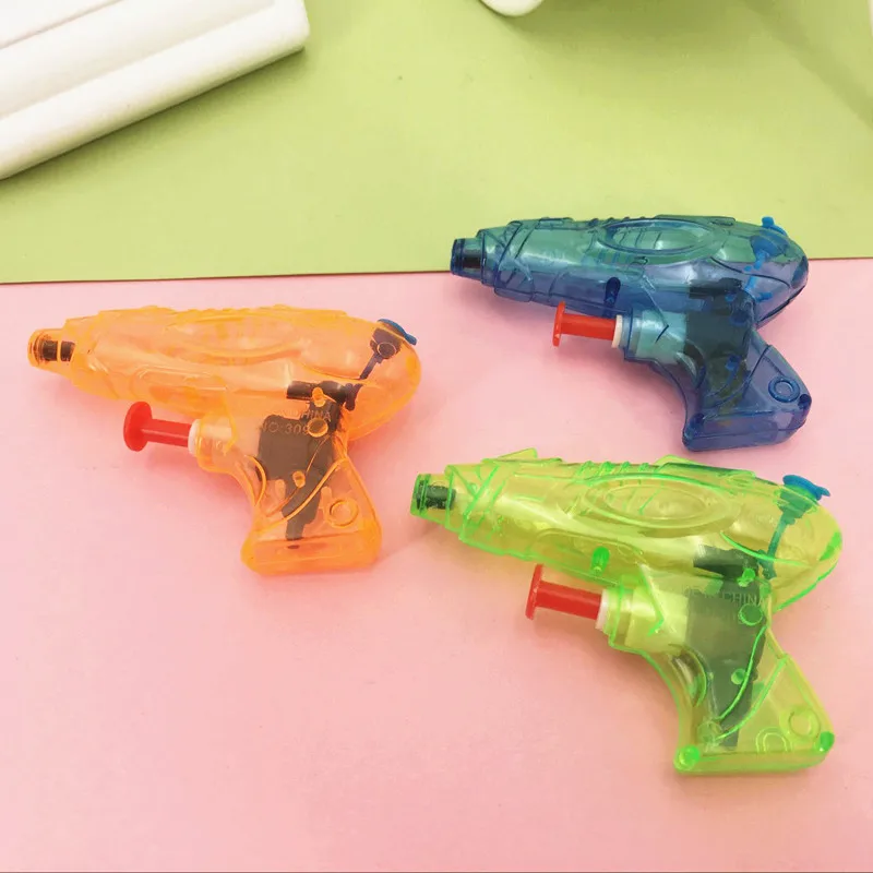Mini Water Gun Summer Outdoor Water Spray Gun Pull High Pressure Range Beach Pools Water Fun Play Small Toys Children Boys Girls