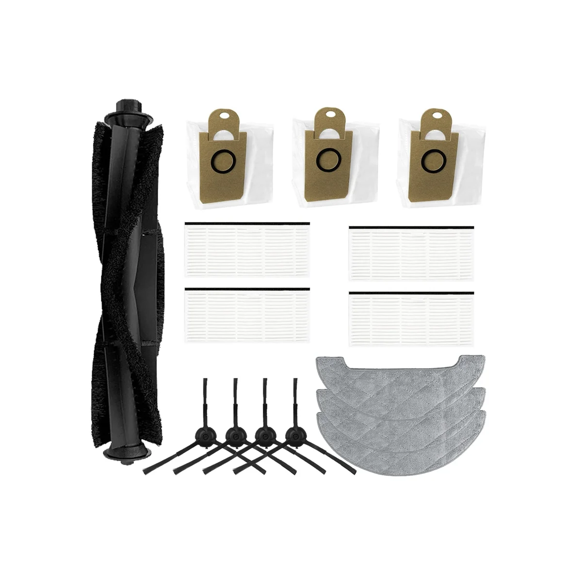 

Replacement Accessories Set for AutoVac /Halo, T10+ T10, L6 Pro