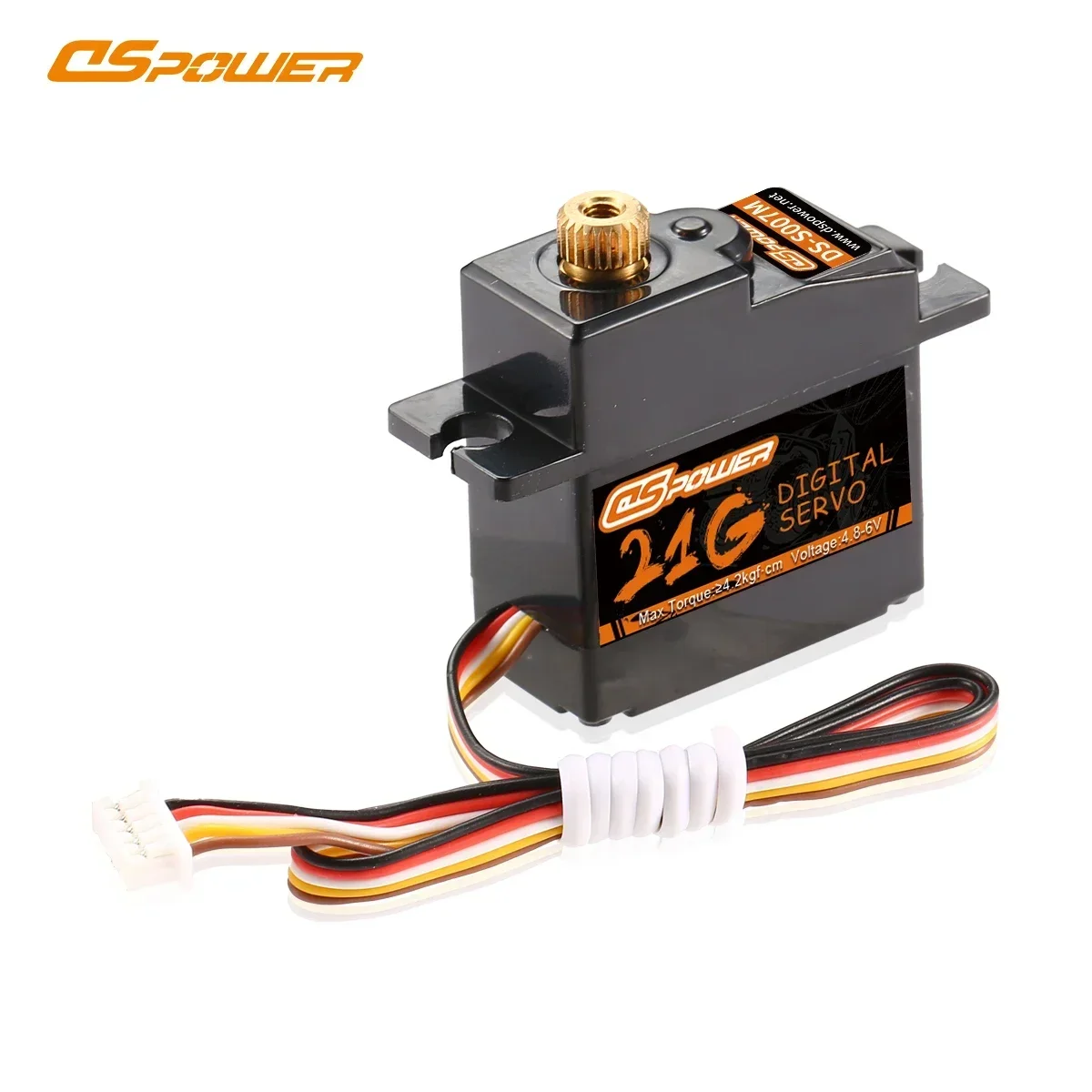 DSPOWER 17G/21G Mikro-Digital-Wasserdichtes Servo mit Kunststoff-/Metallgetriebe für 1/16 1/18 RC Mini Auto LKW Boot Roboter Modell Upgrade-Teile – Detail 14