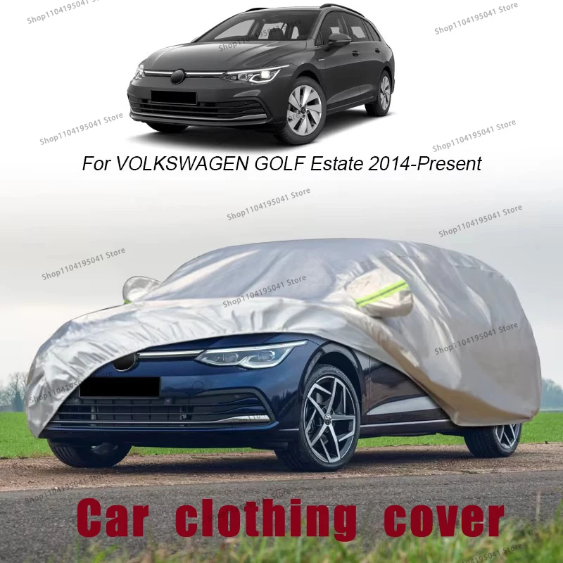 For VOLKSWAGEN Golf estate Full Car Cover Rain Frost Snow Car protective cover ,UV protection,Car paint protection