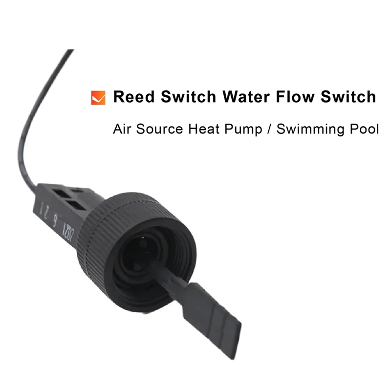 A26F-Inline Water Flow Sensor Rotary Paddle Flow Switch 3-30 L/Min Threaded Design For Hot Water Heater Pump Flow Control