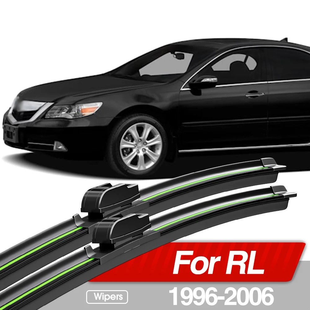 

For Acura RL 1996-2006 Front Windshield Wiper Blades 2pcs Windscreen Window Accessories 1999 2000 2001 2002 2003 2004 2005