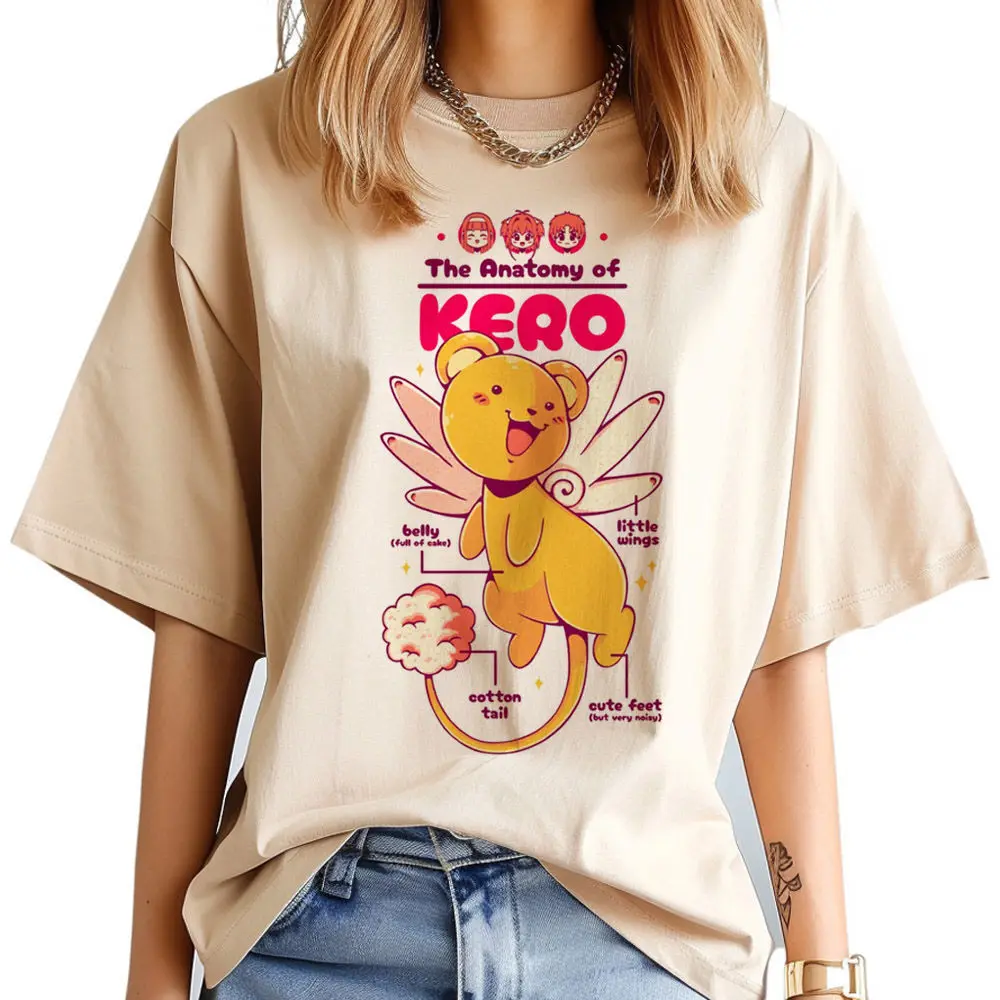 Sakura Card Captor shirt women women University Y2k Punk Pastel Comfortable shirt Graphic Pastel korean clothes streetwear