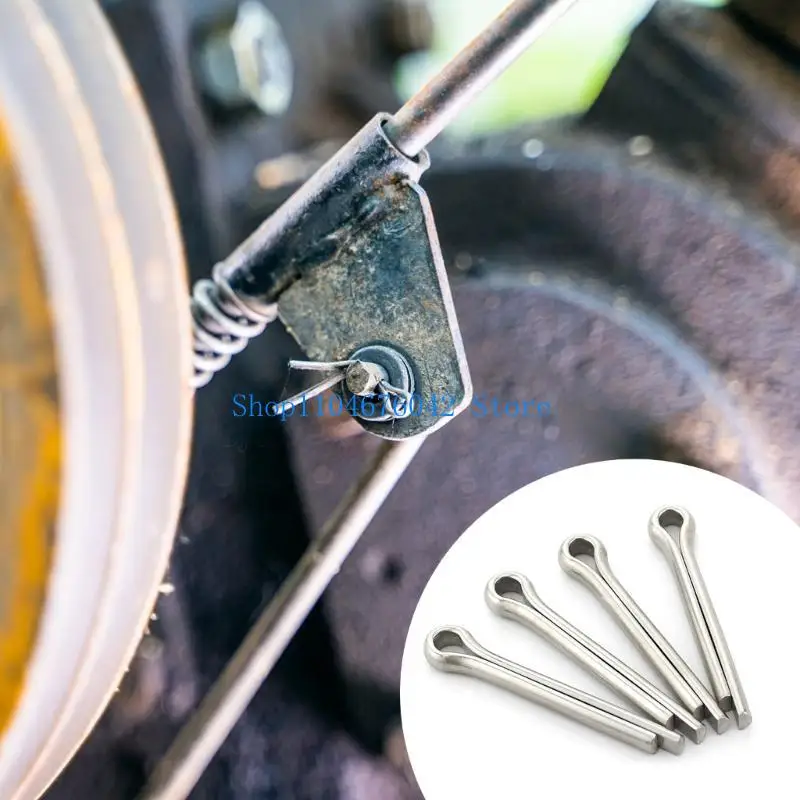 652F 150Pcs Assorted Size Stainless Steel Hitch Pin Cotter Pin for Secure Locking