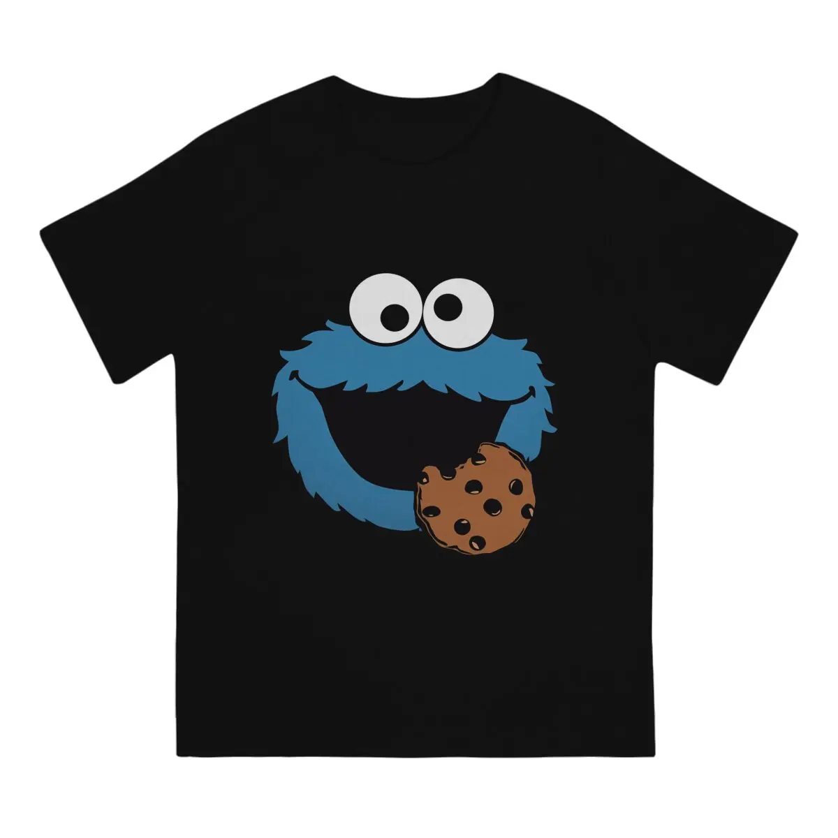 Men Sesame Street 80s TV Series T-Shirt Fashion Style Sesame Streets Hipster Ofertas O Neck Graphic Tshirt