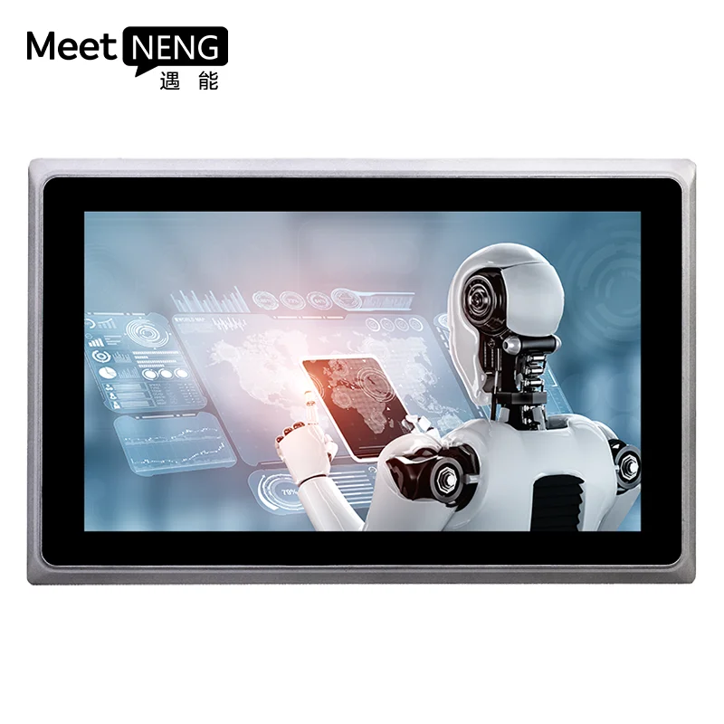 10 12 15 17 19 21 بوصة أندرويد الكل في واحد PC شاشة لمس صناعية Ip65 Lcd كمبيوتر صناعي Rs485 Rs232 Hmi لوحة صناعية PC