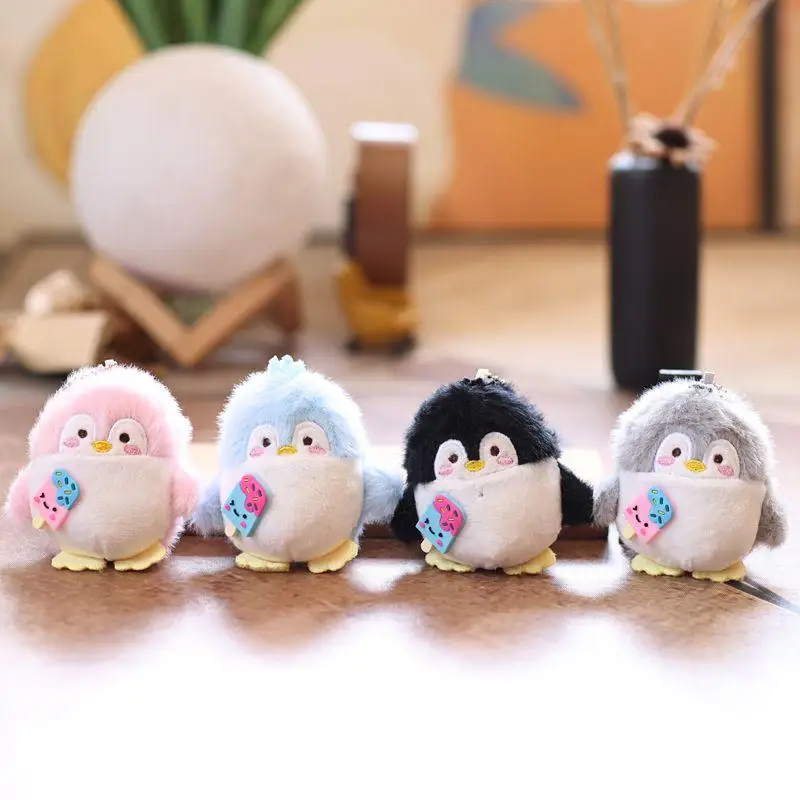 

Очаровательный пингвин, мультяшная плюшевая кукла, брелок, чучело, сумка, кулон, уникальный орнамент для рюкзака, подарок, брелок Ragdoll