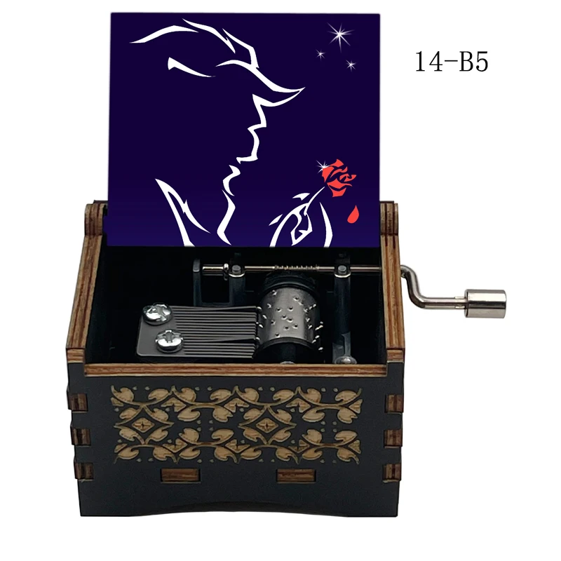 Beauty Song Adaptation 18 Tone Music Box And The Beast Home Decor Festival Party Gifts Office Ornament