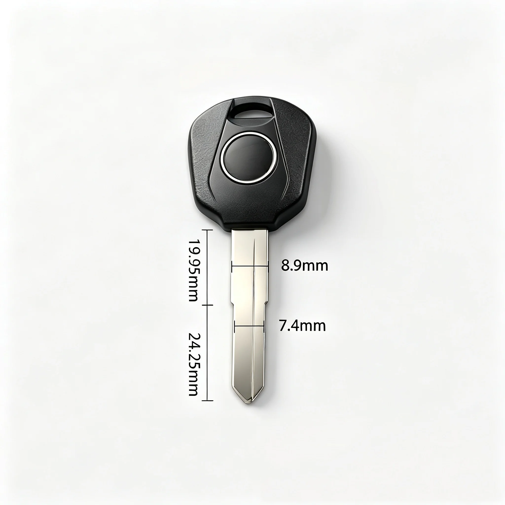 Blank Uncut Brand New Replacement Motorcycle Key For Honda CM500 CM300 CB400X CB400F With Chip Slot 2
