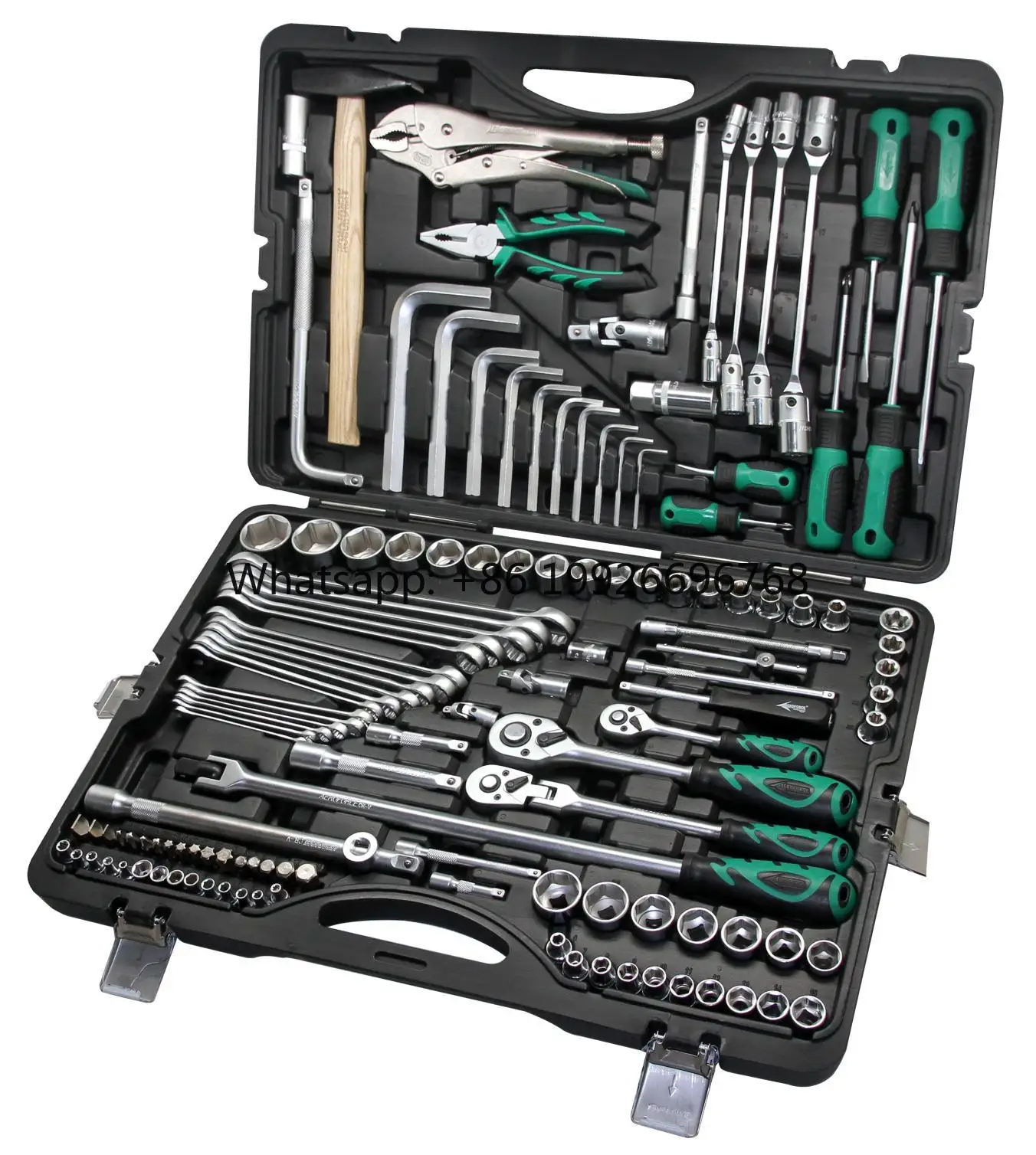 

AE-S132 132Pcs 1/4''&3/8''&1/2'' Turbine Repair Set Wrench Pliers Tool Set for Home