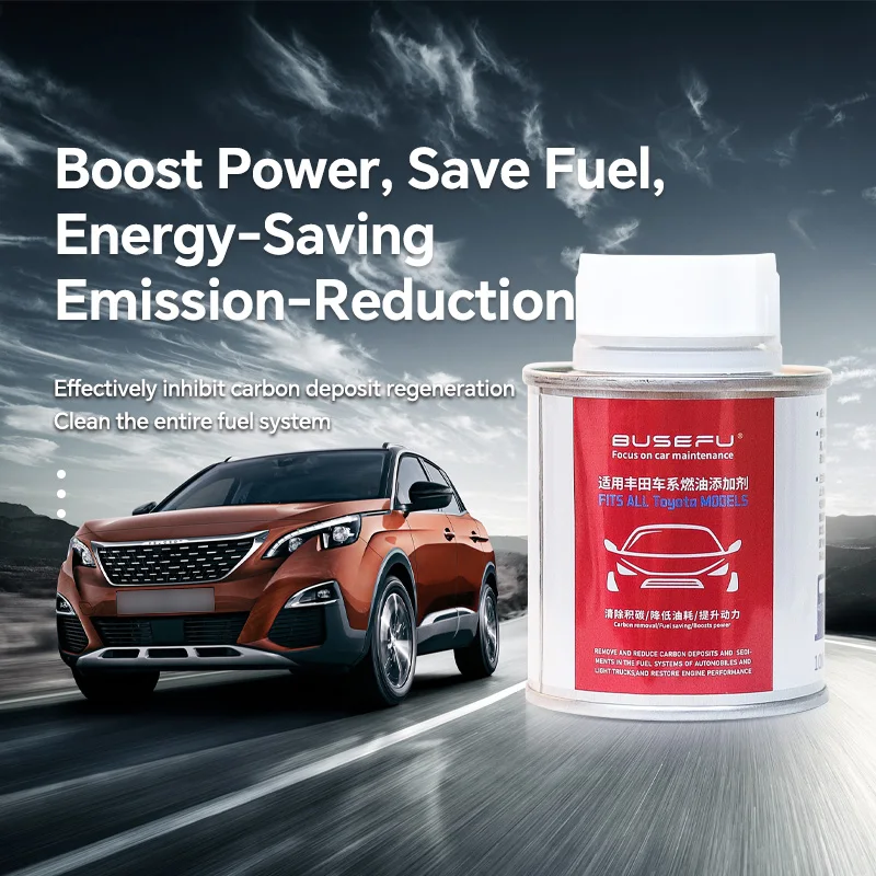 For Toyota Series 100ml Car Fuel Enhancer Fuel Additive Fuel Economy Booster Reduces Fuel Consumption Engine Carbon
