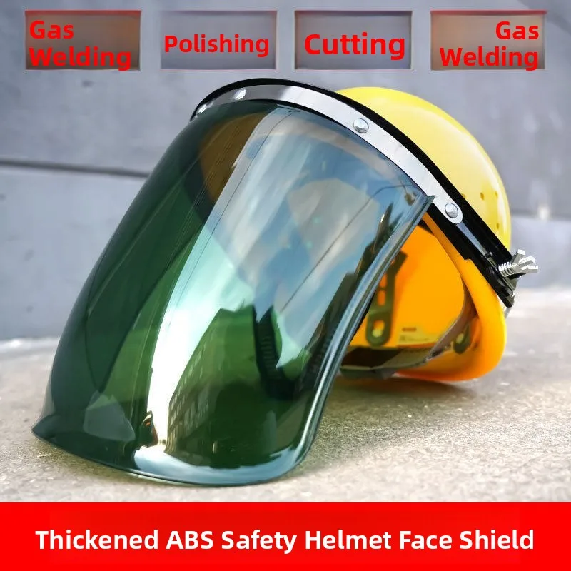Lightweight Full Face Welding Helmet Head Mounted Safety Cap Electrician Special Protection against Face Burning