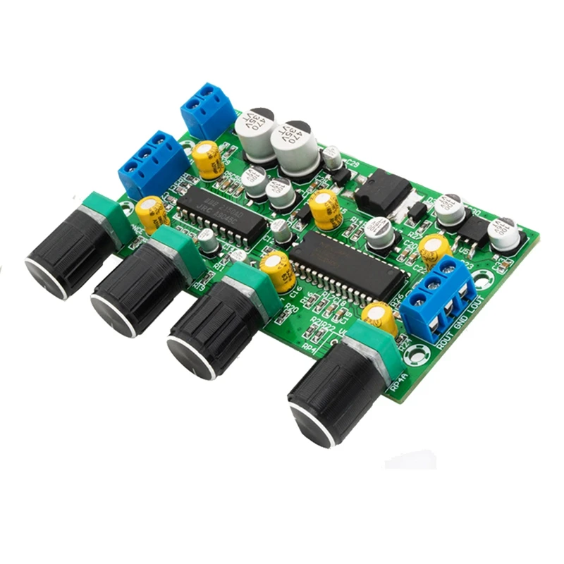 

Power Amplifier Preamp Tone Board Hifi Amplifier BBE2150+UPC1892T Preamplifier Single Power Supply For Home Audio Amp