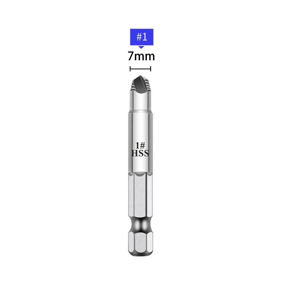 1PC Broken Screw Extractor Remover Drill Bit Set Stripped Broken Screw Bolt Remover Extractor Easily Take Out Demolition Tools