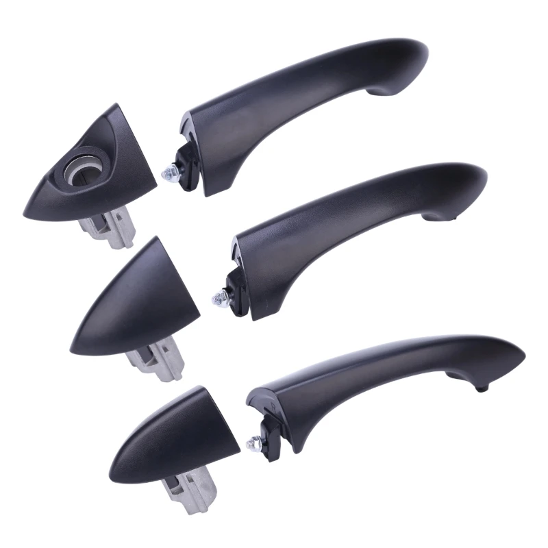 Außentüröffnungsgriff-Baugruppe für E53 2000–2007, 51218257737, Schwarz H8WE – Detail 1