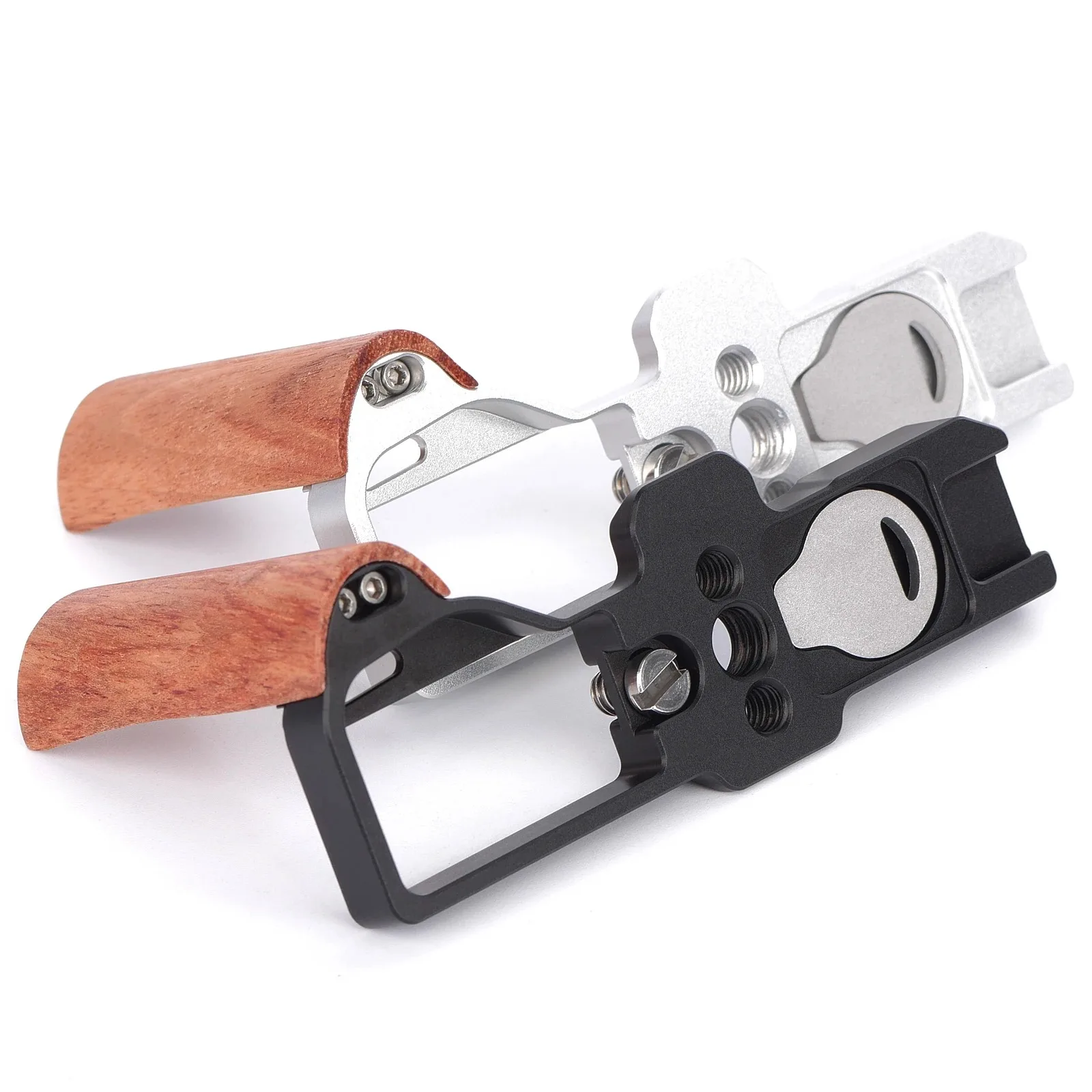 FITTEST L Bracket Light Effectively Shock-proof Vertical Tripod QR Plate Base Grip Handle for RICOH GR IV Camera