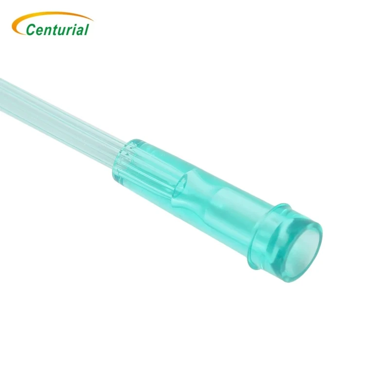 Sterylna medyczna, prosta maska tlenowa do użytku pojedynczego