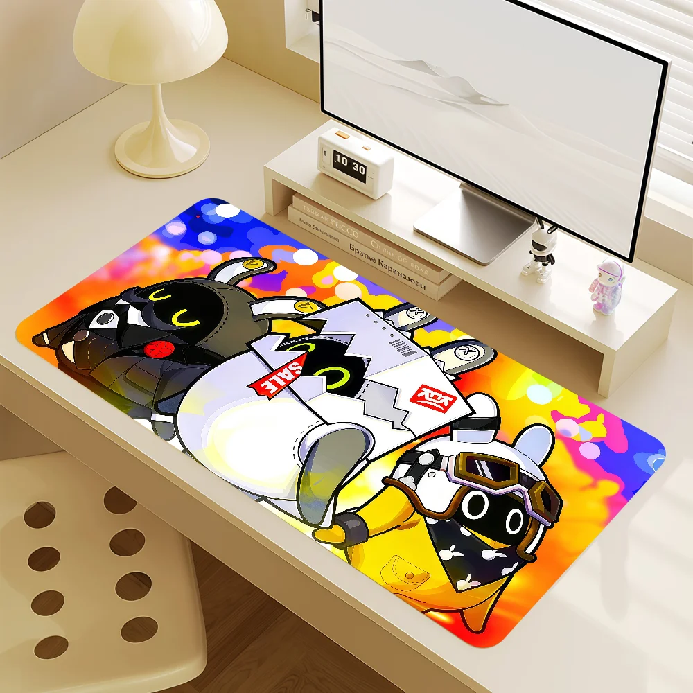 Bangboo Mouse Pad MousePad Non-slip Z-Zenless Lockedge Zero Office Student Gaming Thickened Large Writing Game Pad Zone Cushion