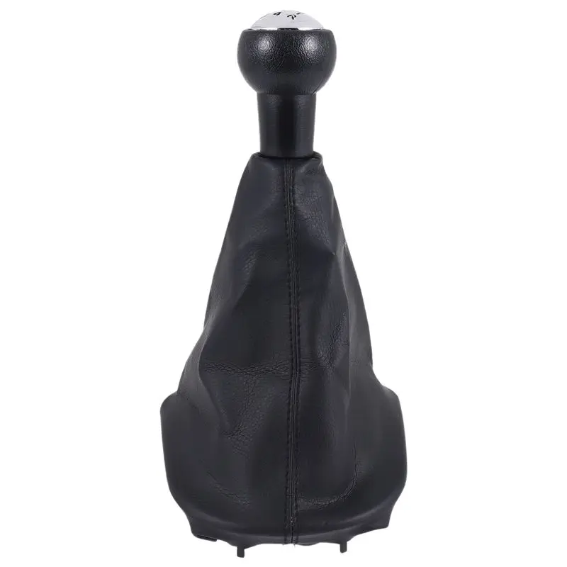 ABQB-5 Speed Gear Shift Stick Leather Gaitor Gaiter Knob For 207 307 CC 308