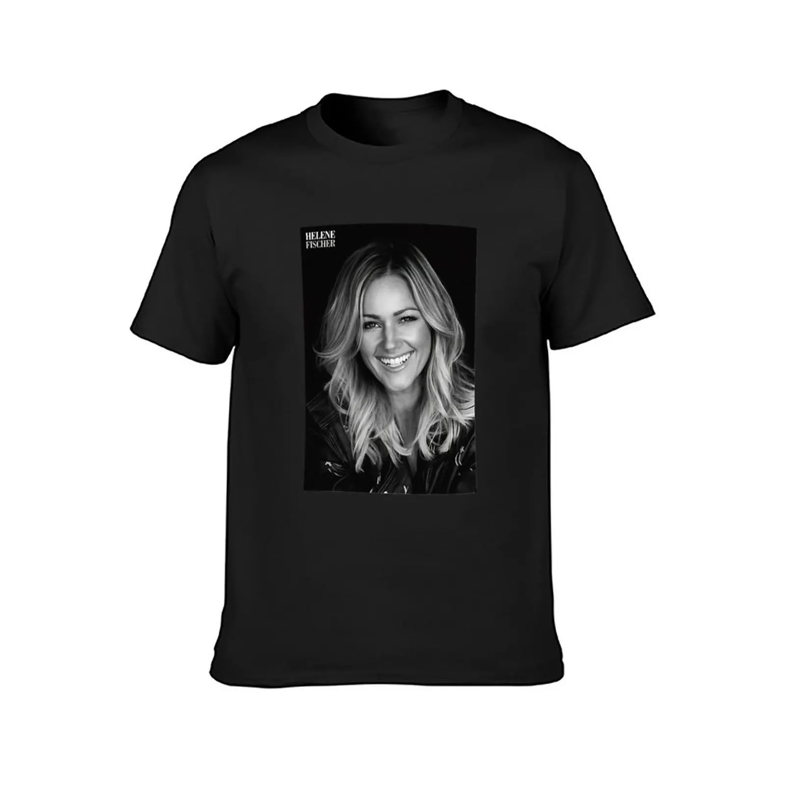 Helene fischer Es T-Shirt summer top sports fans Men's t shirts