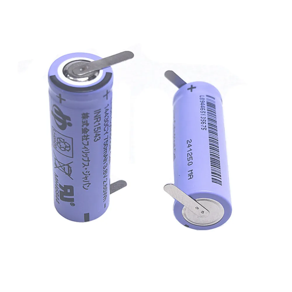 

750mAh 3.8V 14430CY Battery for Philips Shaver PT710 PT720,PT725,PT730,PT735,PT737,AT750,AT798,AT791,AT757,AT752,PT786,PT764