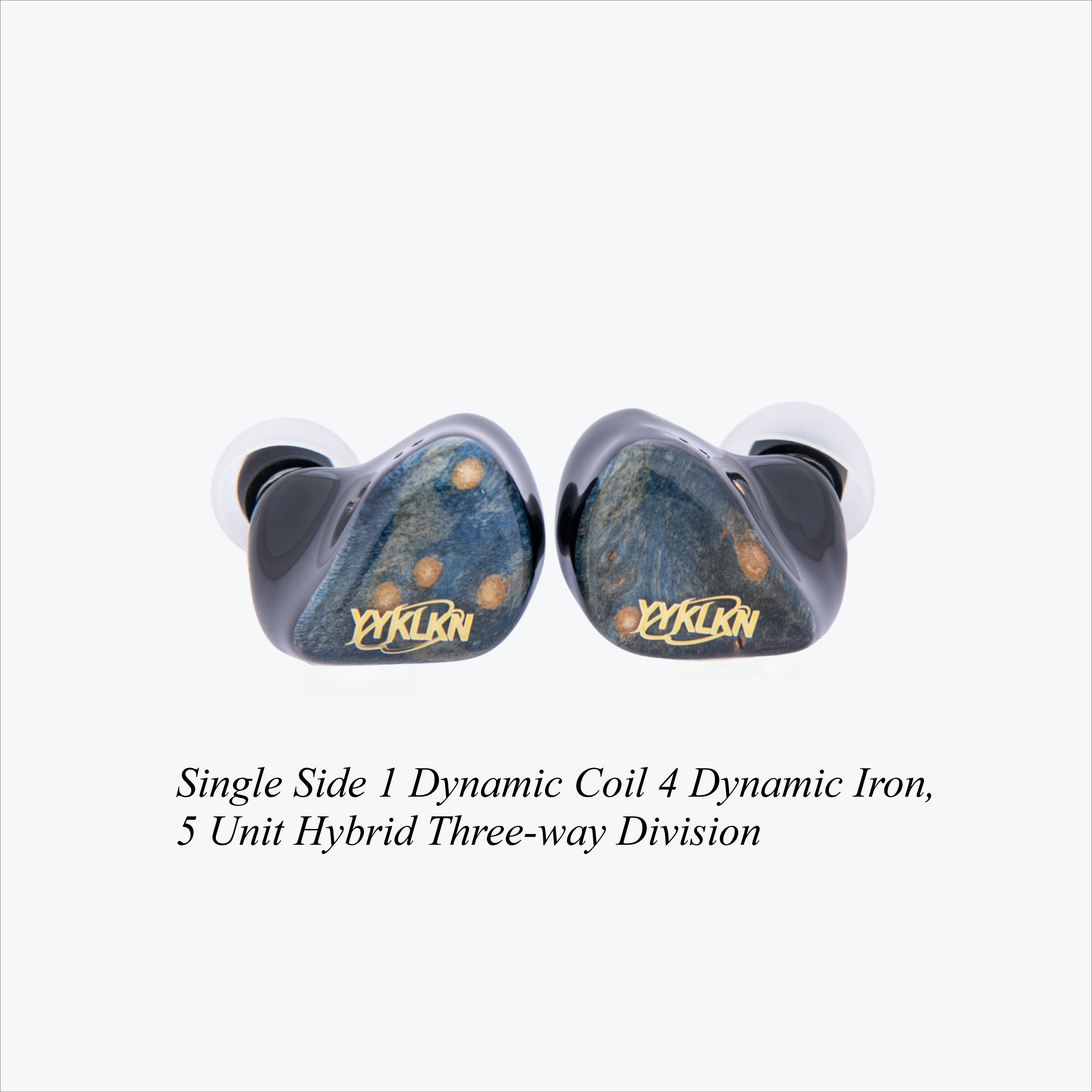 IEM Copper Driver HiFi Wired Headphones Racing Sports Headphones Bass Stereo Music Headphones 3.5MM Large Unit in Ear Type