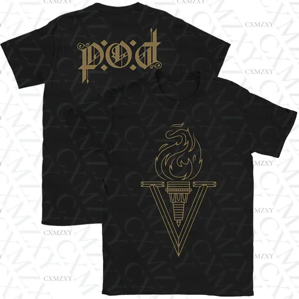 

new Men T Shirt P.o.d. Band Logo Alternative Metal Payable On Death Fashion Graphic t-shirt Novelty Tshirt men