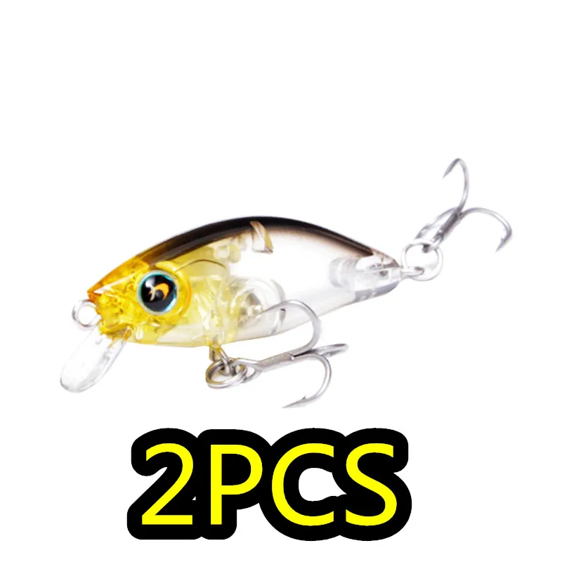 

LURETV Япония Luya 2 шт. ложная приманка микро специальная миноан военная рыбная трава карп Makou 5,5 см 5 г 9039