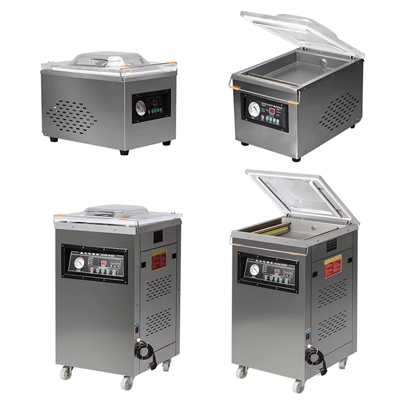 Wallepac Bk260 Single Chamber Fruit Meat Vacuum Sealer Fully Automatic Vacuum Sealing Packing Machine For Liquid-Rich Wet Foods
