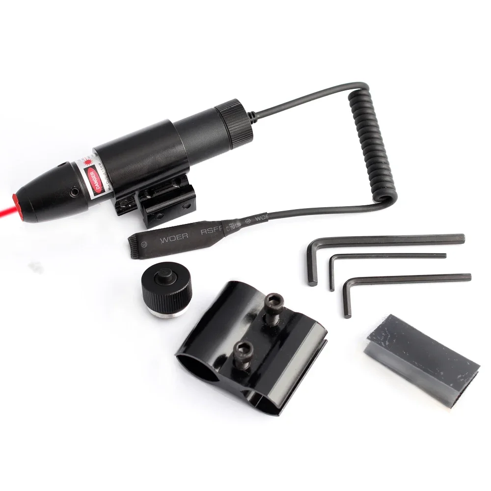 MAGORUI Tactical Hunting Red Green Laser Sight Pistol Accessories 11mm/20mm Laser Sight Hanging Laser Pointer