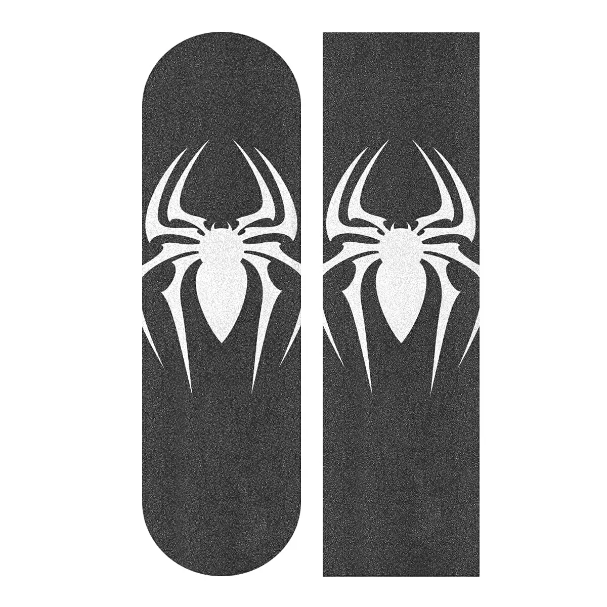 Spider Web Print Skateboard Grip Tape Sheet Design Deck Sandpaper Longboard Griptape Non Slip Tape Waterproof Scooter Grip Tape