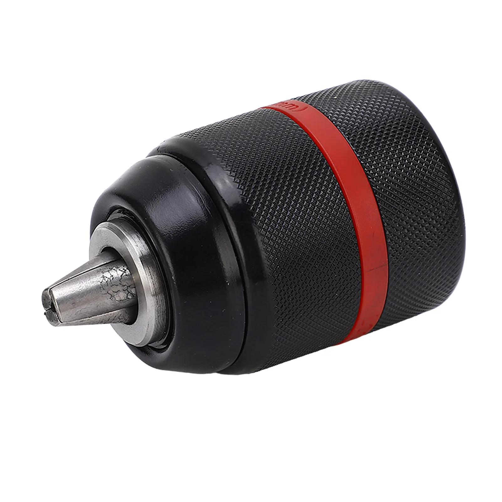 

Electric Keyless Drill Chuck 1/2-20UNF Mount Self-Tightening 2-13mm Clamping Range round 58mm/2.3in for Drilling Precision