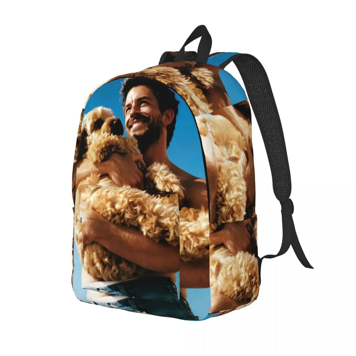 Jonathan Bailey Backpack Middle High College School Student Movie Actor Bookbag Men Women Daypack Hiking