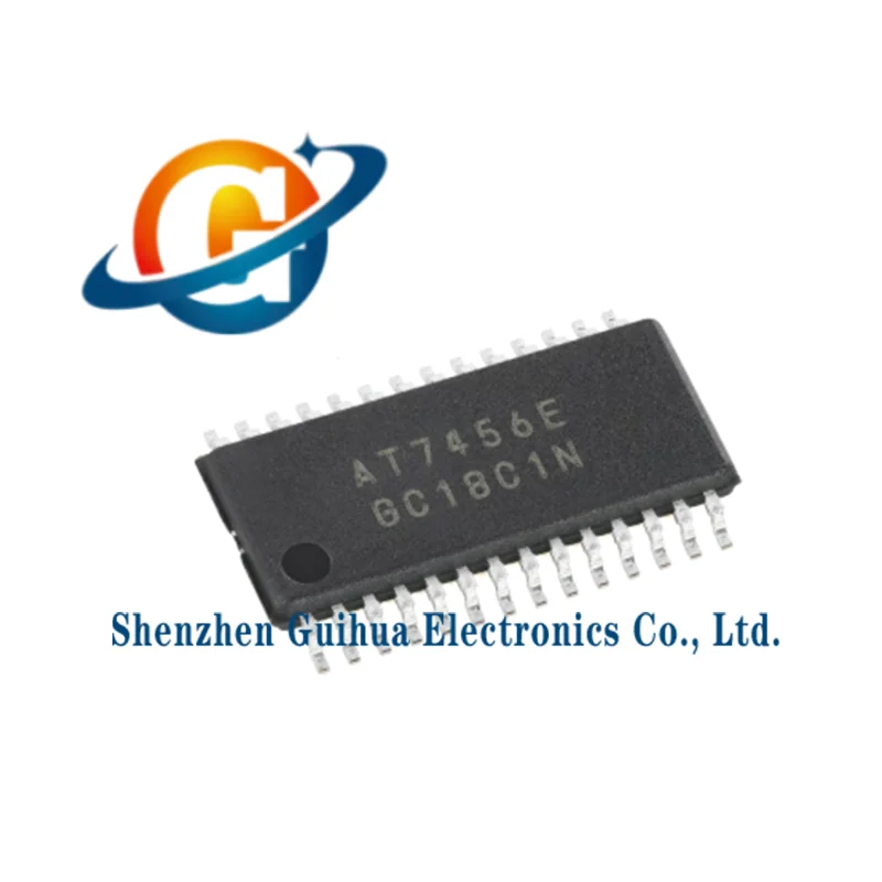 10 pieces of original AT7456E TSSOP-28 integrated EEPROM single-channel monochrome on-screen display generator chip