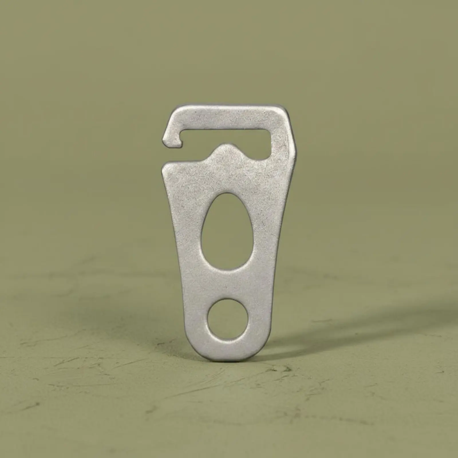 Tent Guyline Tensioner Stainless Steel Tarp Support Plate Tent Pole Plate