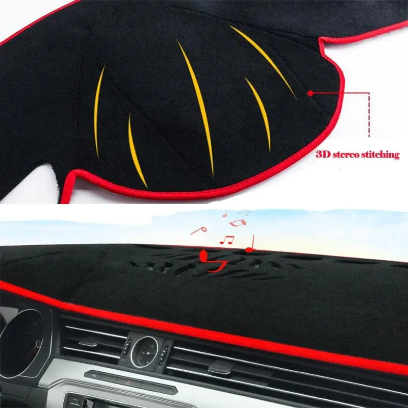 For Mazda 3 M3 BL 2009 2010 2011 2012 2013 Car Dashboard Cover Automobile Dash Mat Dashboard Pad Carpet Anti-UV Anti-slip