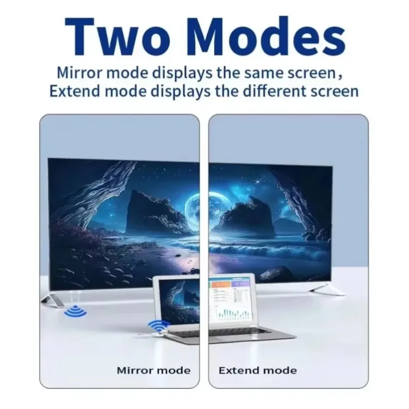 30M HDMI ไร้สายเครื่องส่งสัญญาณและตัวรับสัญญาณ Extender จอแสดงผลอะแดปเตอร์กระจกหน้าจอสําหรับกล้อง PC TO TV