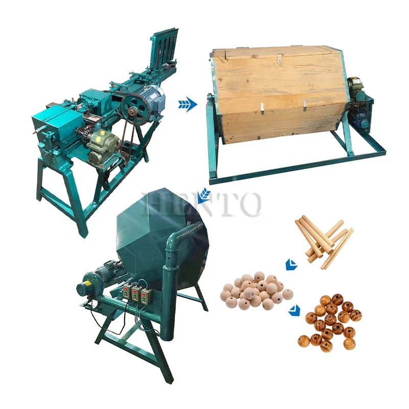 Hot Selling Wood Beads Polishing Machine / Wood Beads Machine / Wood Bead Making Machine