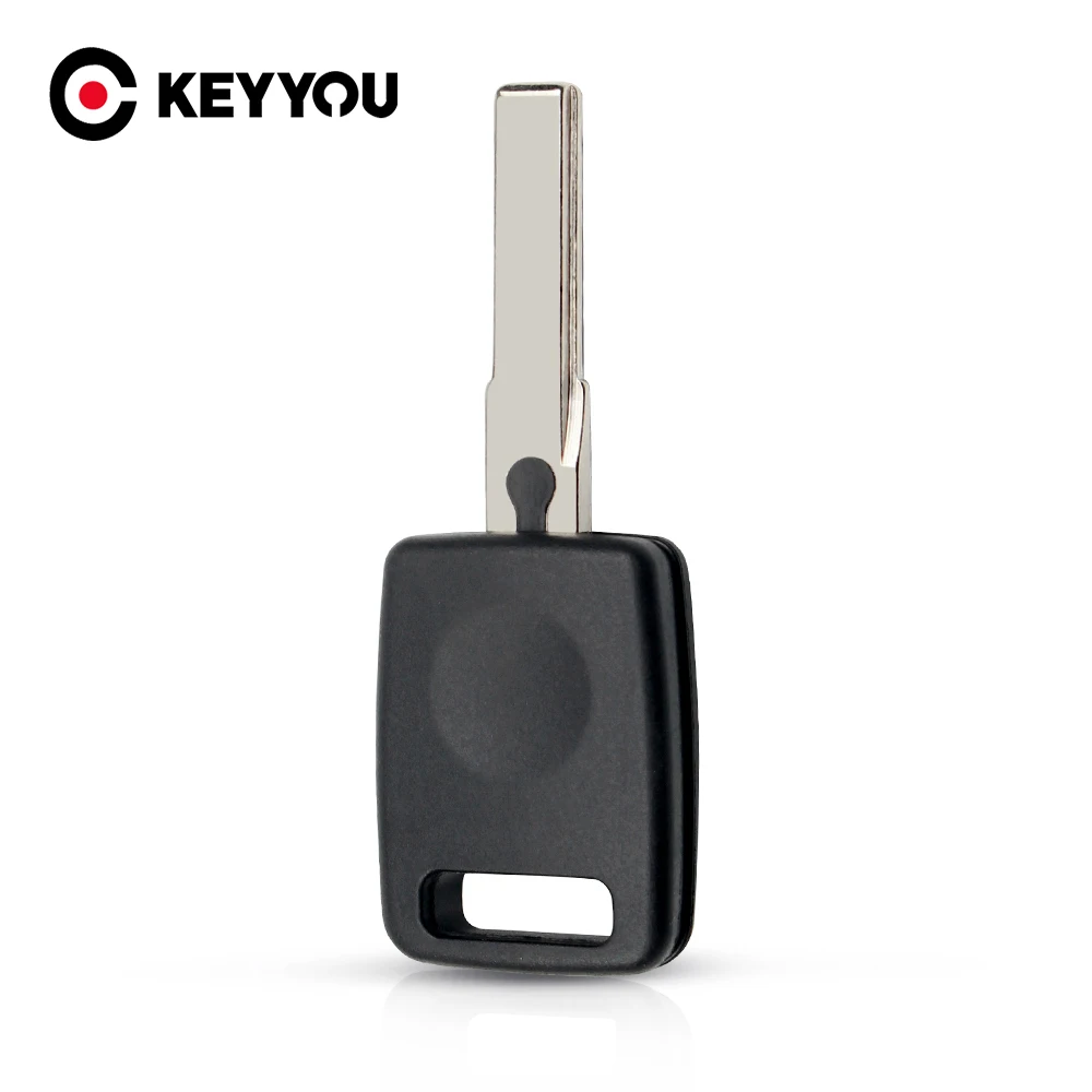 KEYYOU 10PCS Replacement Transponder Key Shell Case For Audi A2 A3 A4 A6 A8 Cabrio RS6 S3 S4 S6 S8 TT Uncut HU66 Blade