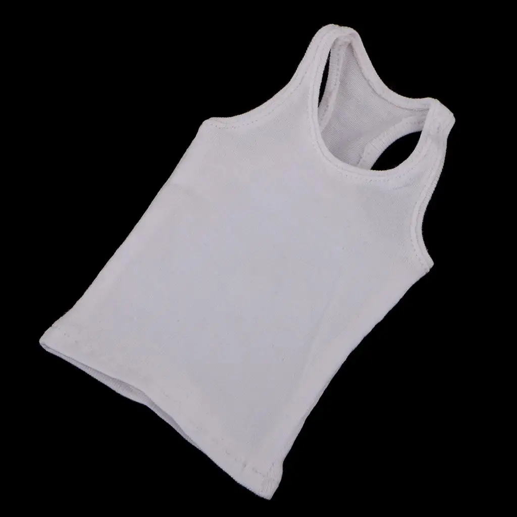 

Cotton White 1 6 Scale Figure Clothes Vest and Underwear Set for Action Figure Garments 12inch Male Body